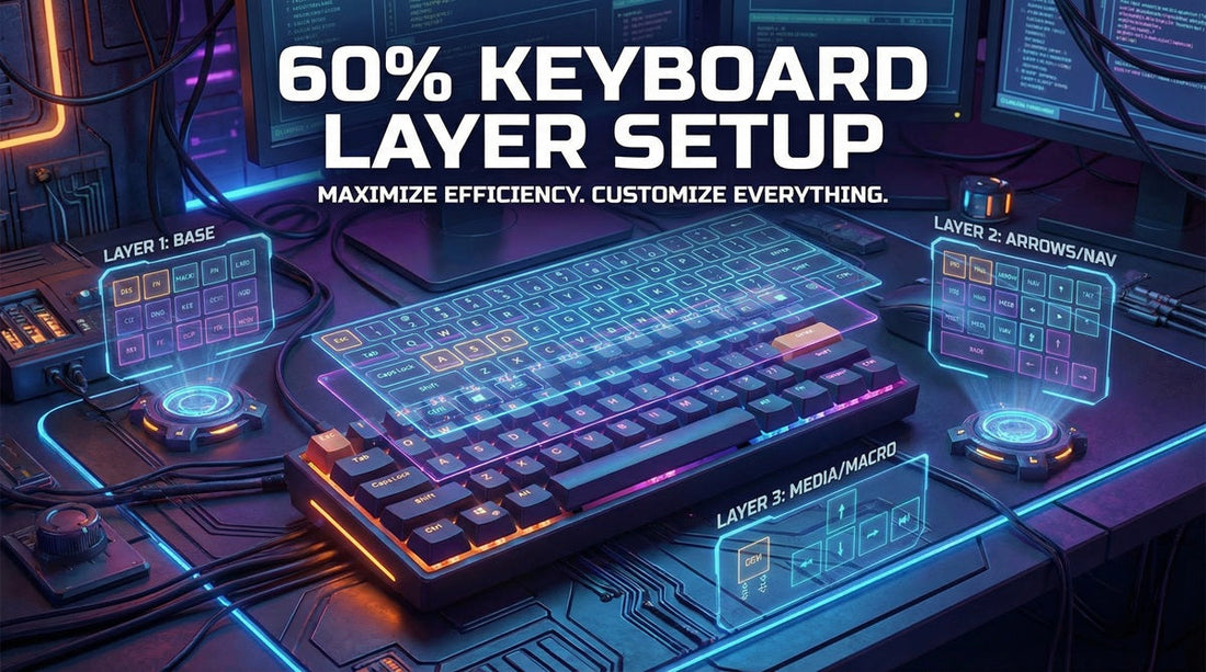 Basic Keyboard Setup Mastering the 60% Keyboard Layer Setup: A Logical Design Guide ...