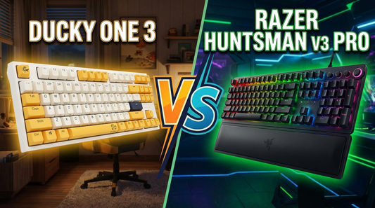 Ducky One 3 vs. Razer Huntsman V3 Pro: The Definitive Comparison & Review (2026)