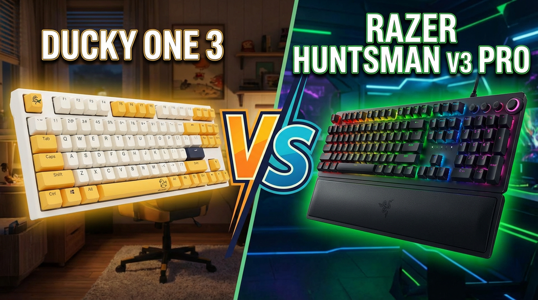 Ducky One 3 vs. Razer Huntsman V3 Pro: The Definitive Comparison & Review (2026)