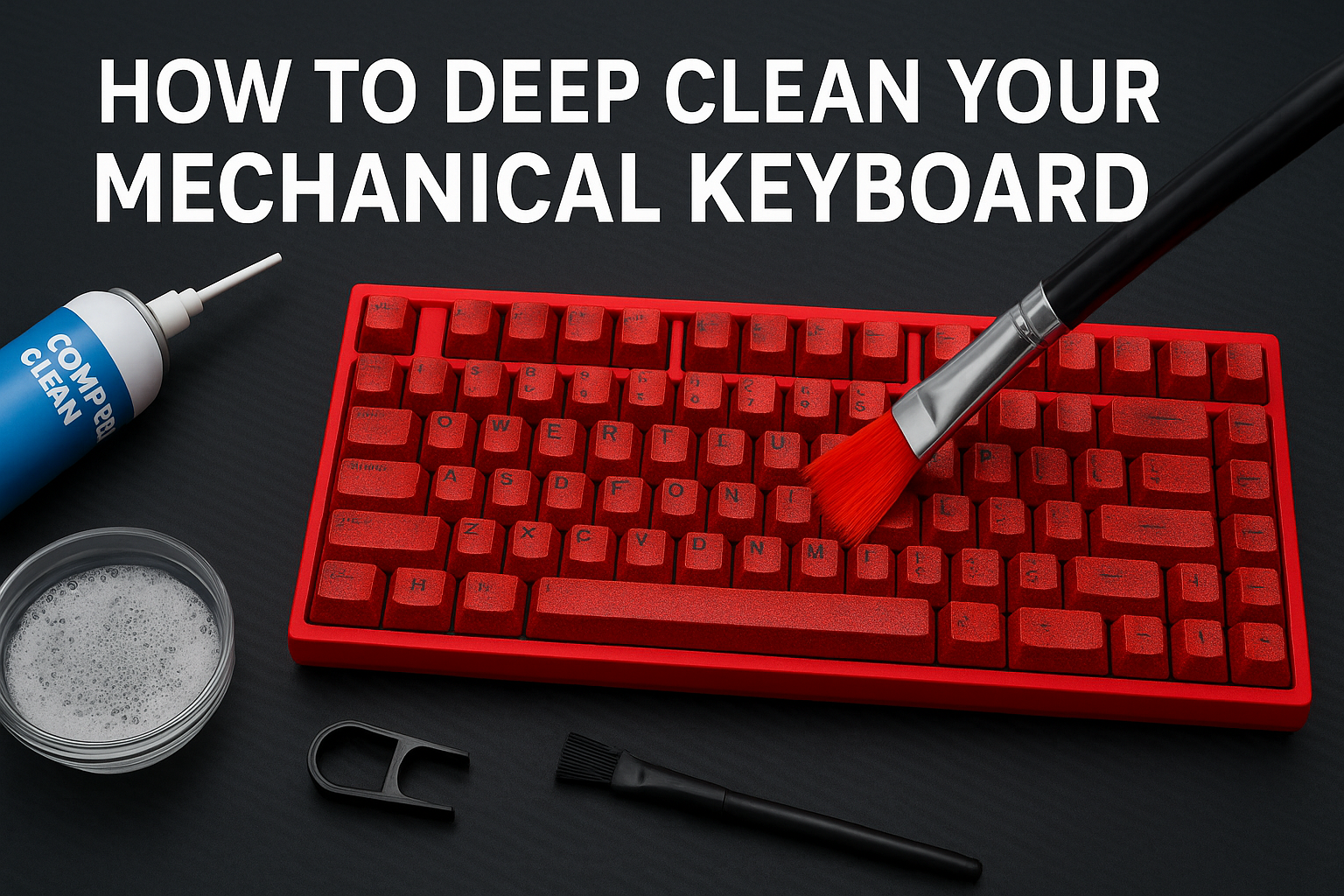 How to Deep Clean Your Mechanical Keyboard: Step-by-Step Guide ...