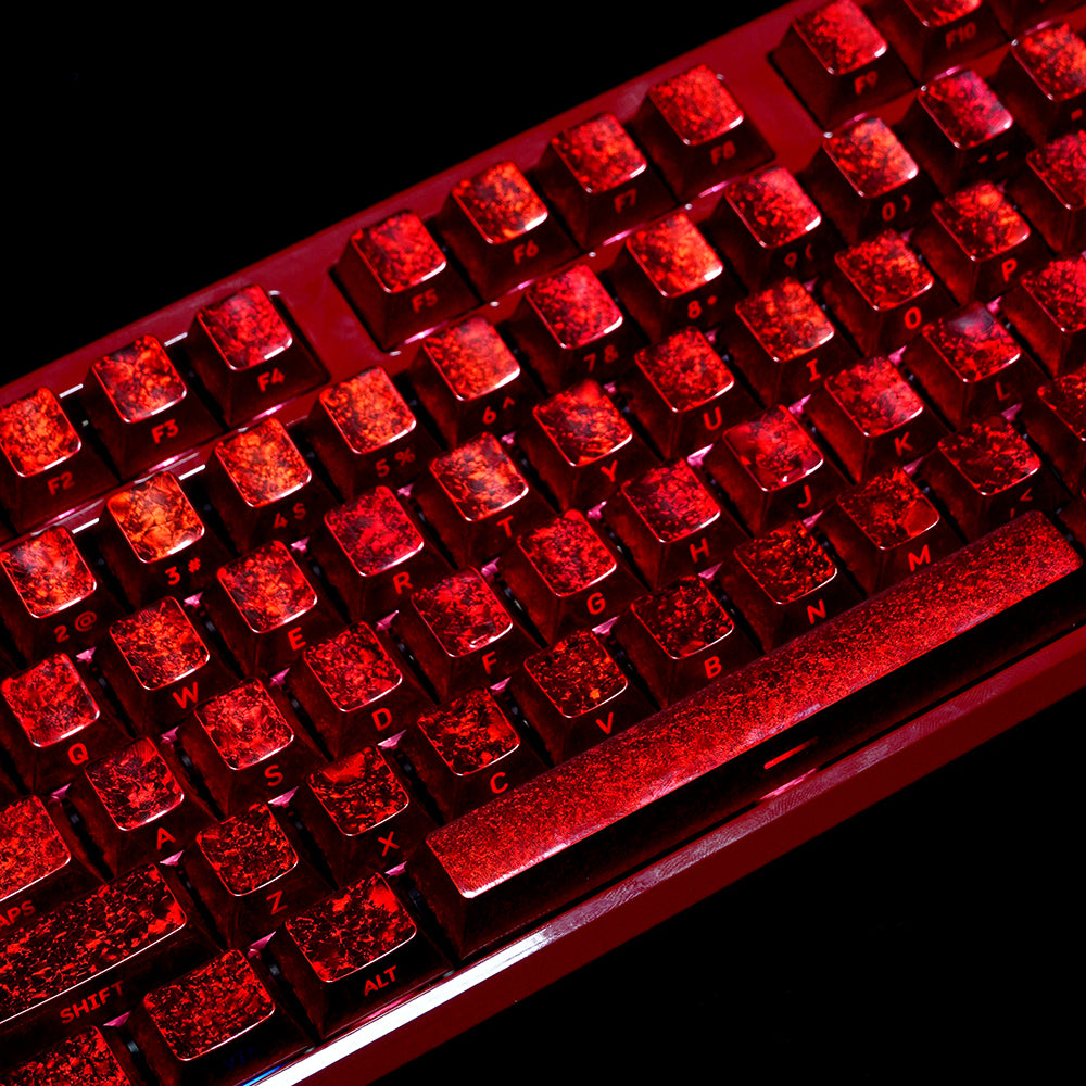 NPKC RO75 Custom Mechanical Keyboard - Supermy Red Version
